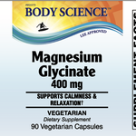 Body Science Magnesium Glycinate 400mg (90 Capsules)