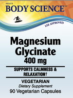 Body Science Magnesium Glycinate 400mg (90 Capsules)