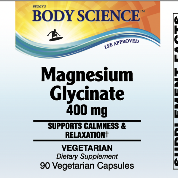 Body Science Magnesium Glycinate 400mg (90 Capsules)
