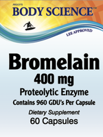 Body Science Bromelain 400mg (60 capsules)