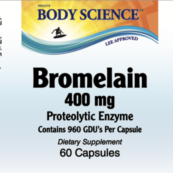 Body Science Bromelain 400mg (60 capsules)