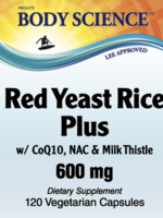 Body Science Red Yeast Rice Plus 600mg (120 capsules)