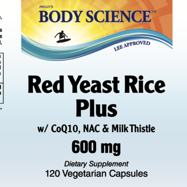 Body Science Red Yeast Rice Plus 600mg (120 capsules)