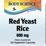 Body Science Red Yeast Rice 600mg (120 capsules)