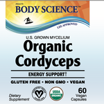 Body Science Organic Cordyceps (60 capsules)