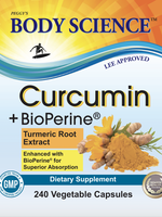 Body Science Curcumin + BioPerine (240 capsules)