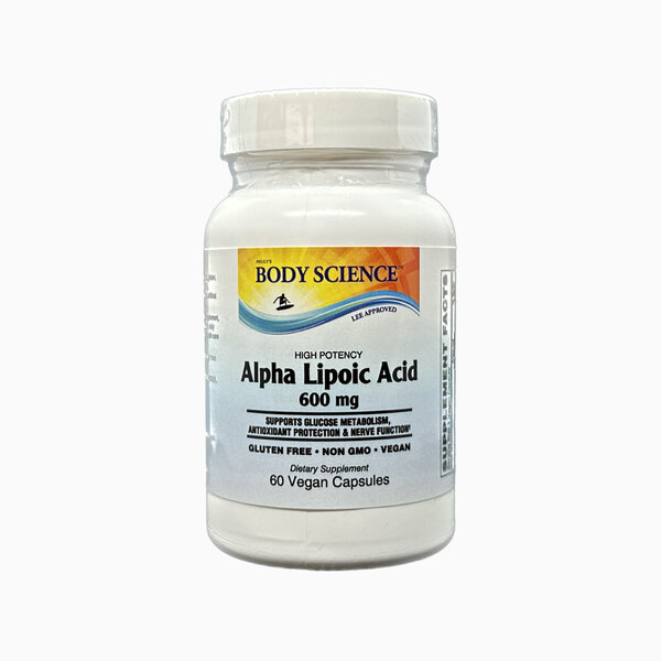 Body Science Alpha Lipoic Acid 600mg (60 capsules)