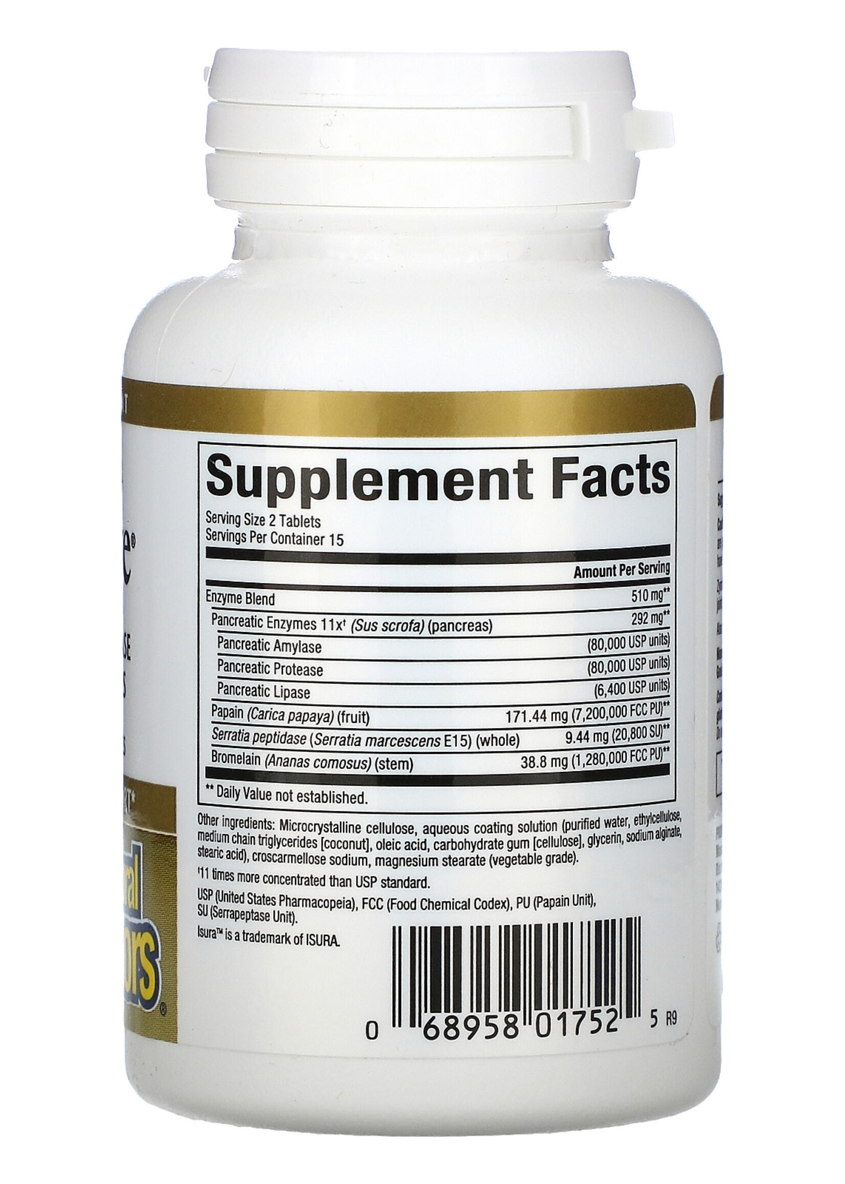 NATURAL FACTORS NF Zymactive (30 tablets)