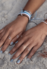 PURA VIDA Wave Ring in Silver