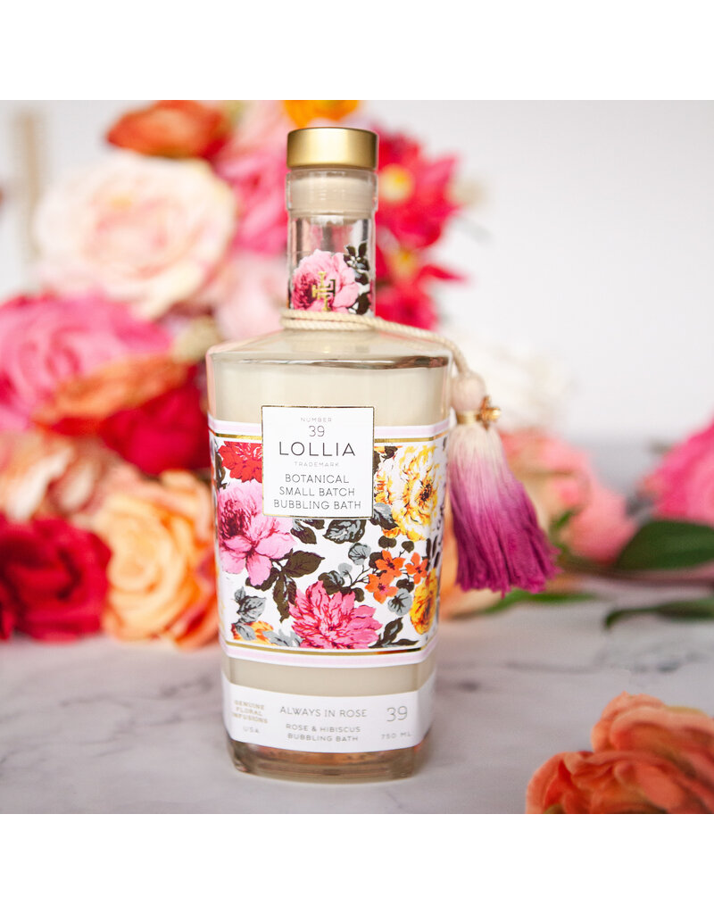 LOLLIA Bubble Bath in Always in Rose