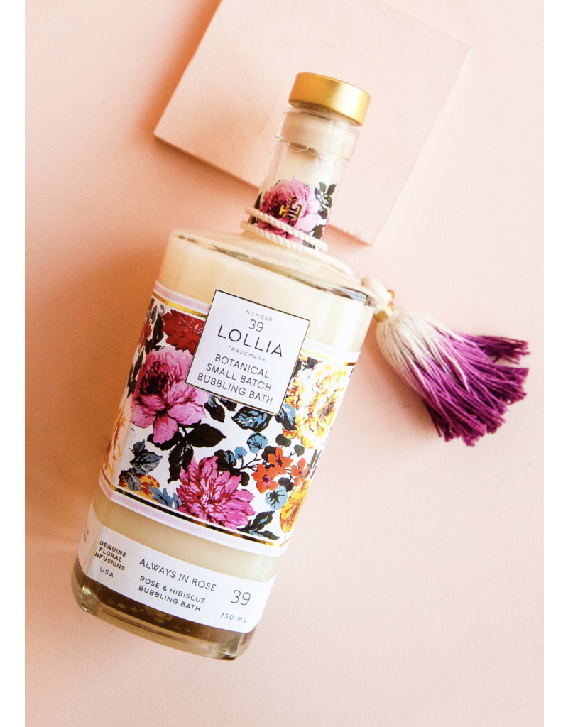 LOLLIA Bubble Bath in Always in Rose