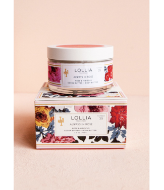LOLLIA Body Butter in Always in Rose
