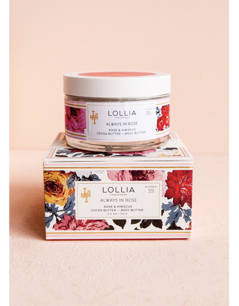 LOLLIA Body Butter in Always in Rose