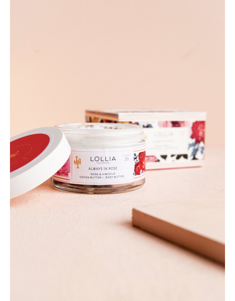 LOLLIA Body Butter in Always in Rose