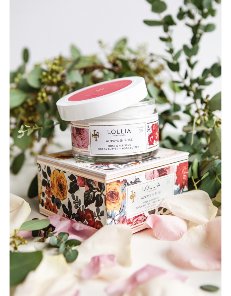 LOLLIA Body Butter in Always in Rose