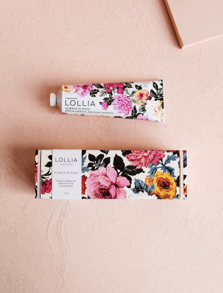 LOLLIA Shea Butter Handcreme in Always in Rose