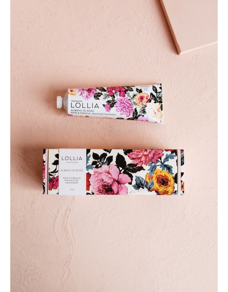 LOLLIA Shea Butter Handcreme in Always in Rose