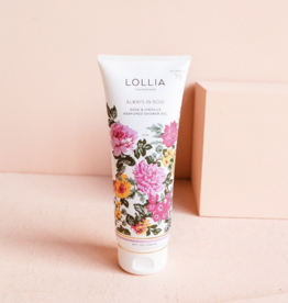 LOLLIA Shower Gel in Always in Rose