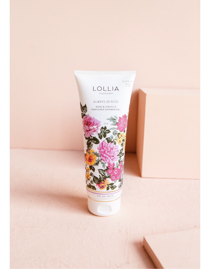 LOLLIA Shower Gel in Always in Rose