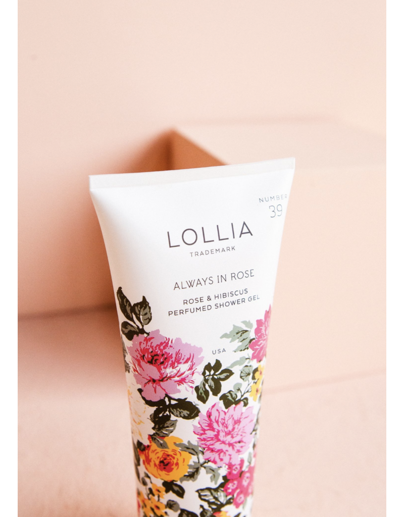 LOLLIA Shower Gel in Always in Rose