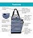 The BJ Pocket Tote Bag in Brooklyn Checkham
