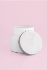 CAPRI BLUE White Petite Jar in Volcano