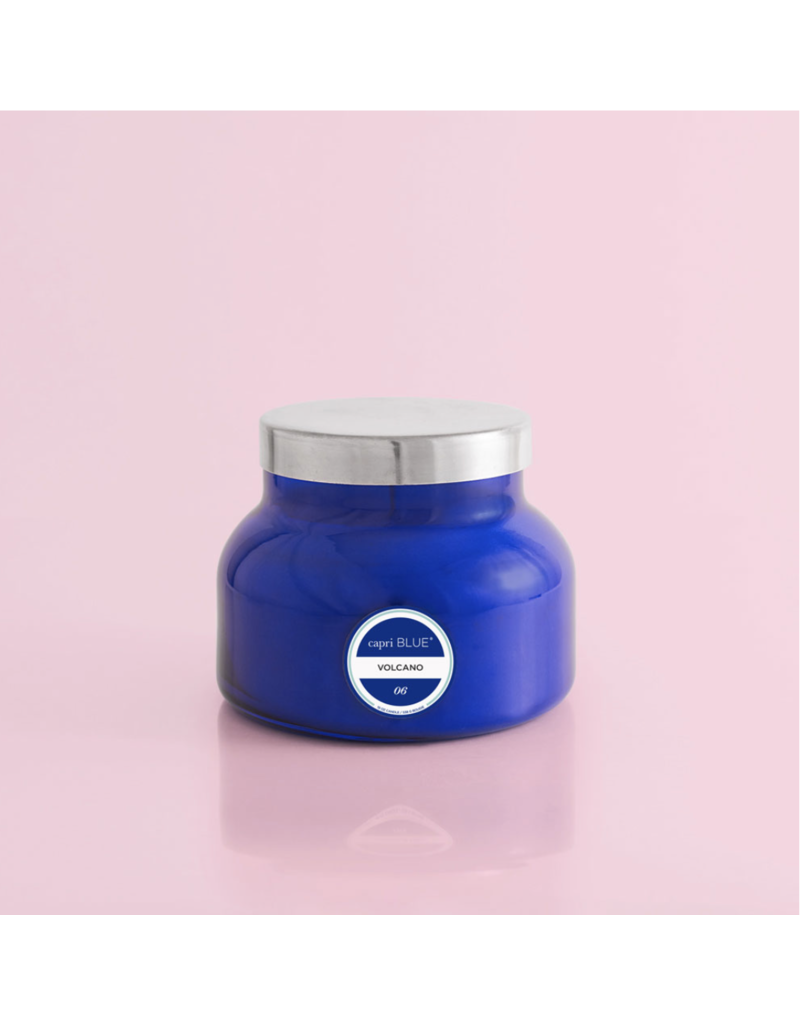 CAPRI BLUE Blue Signature Jar in Volcano