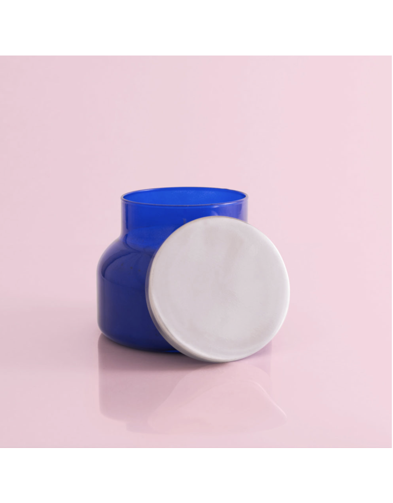 CAPRI BLUE Blue Signature Jar in Volcano