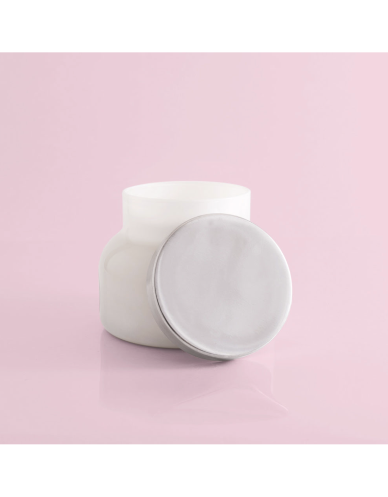 CAPRI BLUE White Signature Jar in Volcano