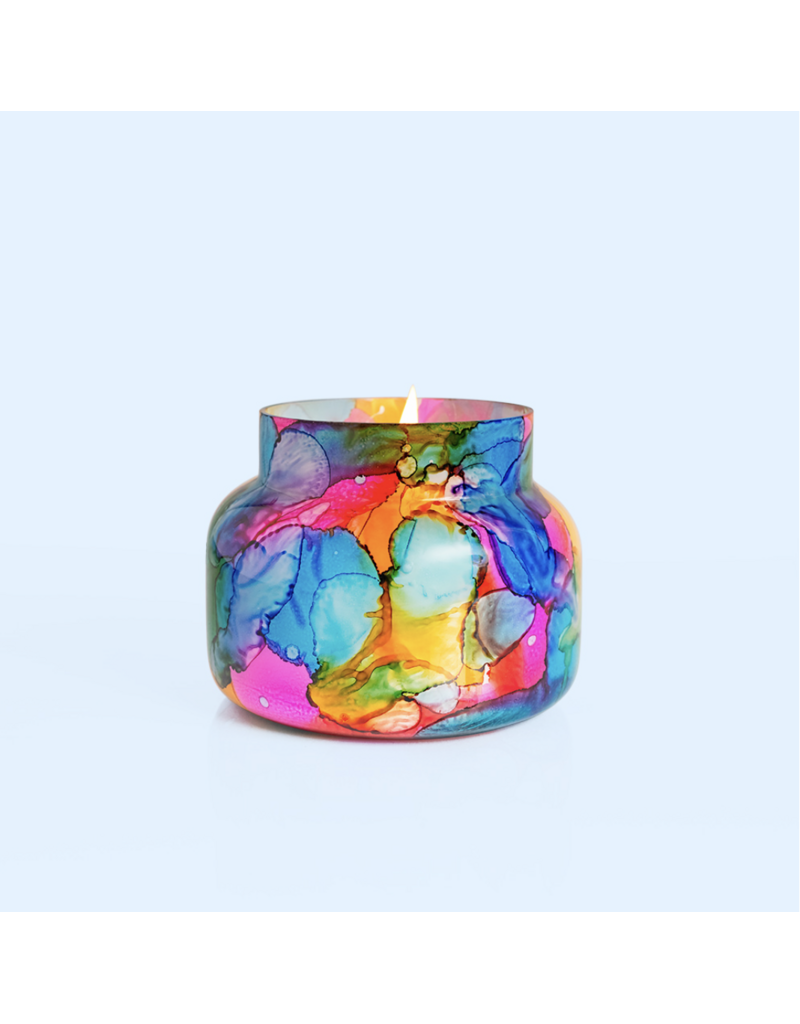 CAPRI BLUE Rainbow Watercolor Signature Jar in Volcano