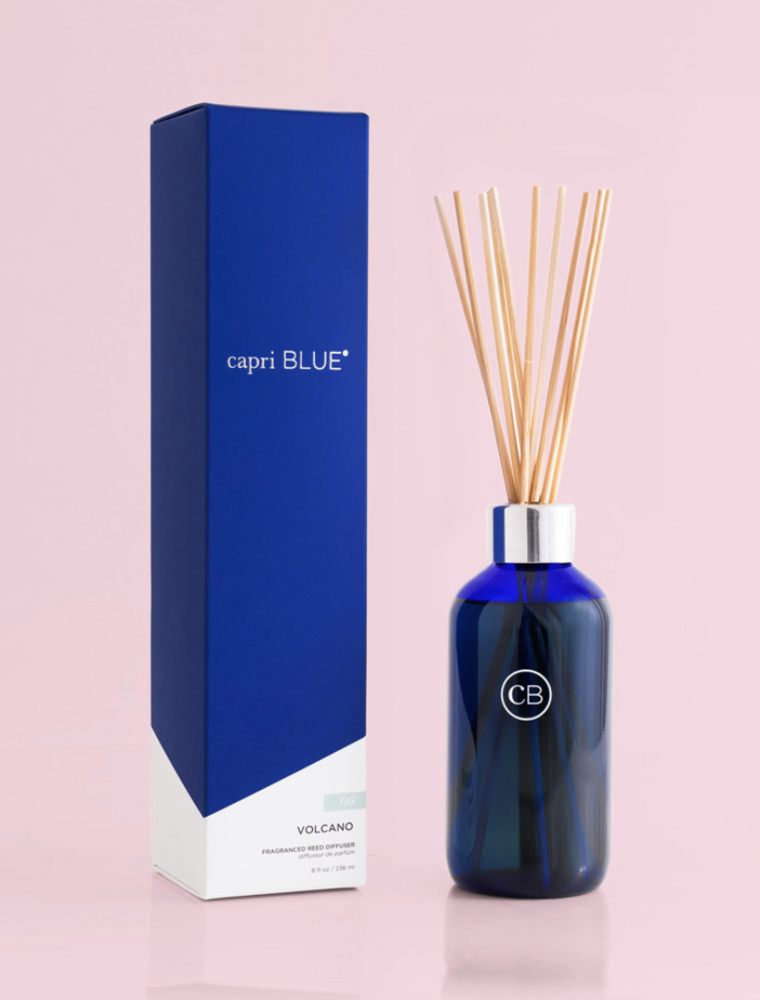 CAPRI BLUE Reed Diffuser in Volcano