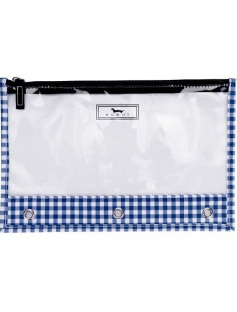 SCOUT Binders Keepers Pencil Pouch in Brooklyn Checkham
