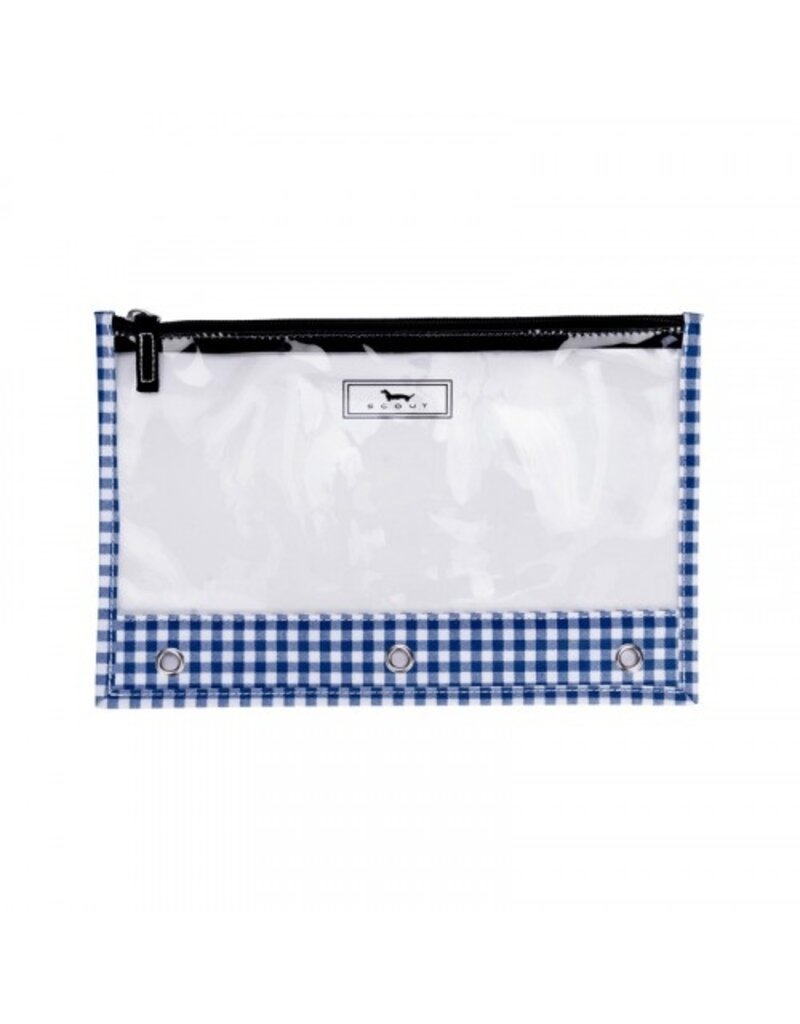 SCOUT Binders Keepers Pencil Pouch in Brooklyn Checkham