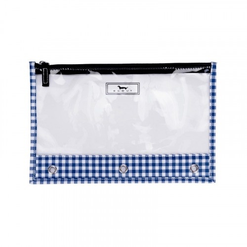 SCOUT Binders Keepers Pencil Pouch in Brooklyn Checkham