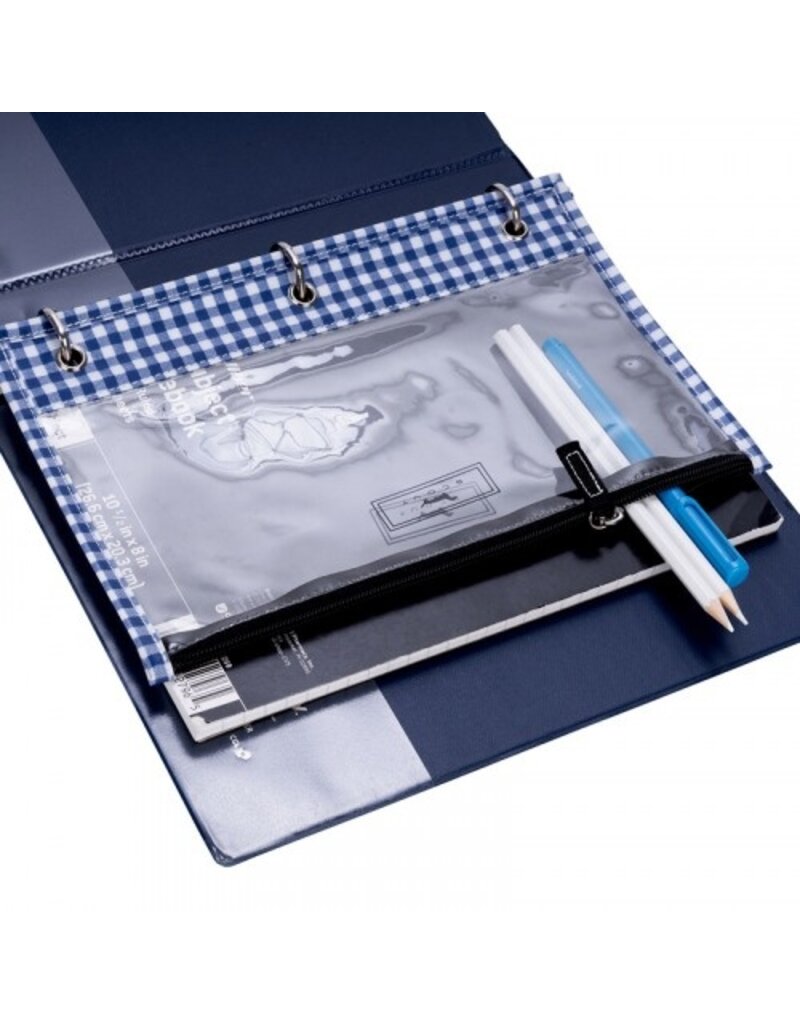 SCOUT Binders Keepers Pencil Pouch in Brooklyn Checkham