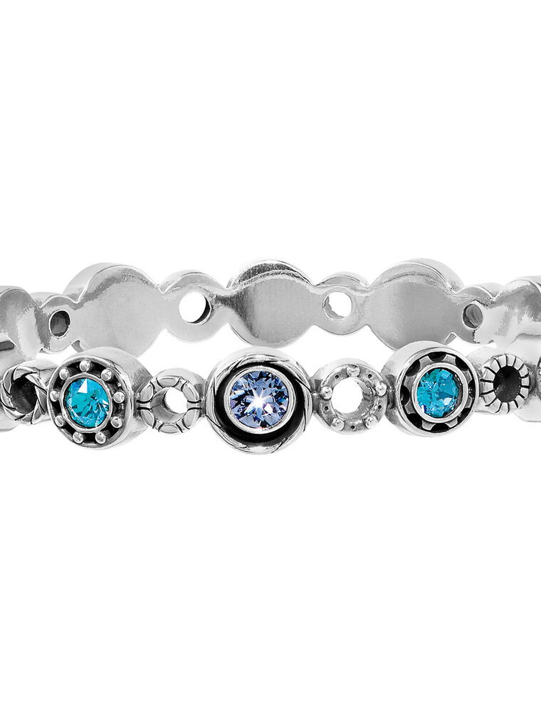 BRIGHTON Halo Burst Hinged Bangle