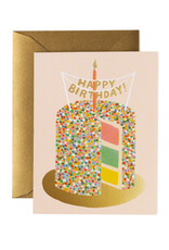 RIFLE PAPER COMPANY Layer Cake Birthday Card