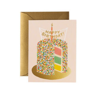 RIFLE PAPER COMPANY Layer Cake Birthday Card