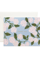 RIFLE PAPER COMPANY Hydrangea Thank You Card