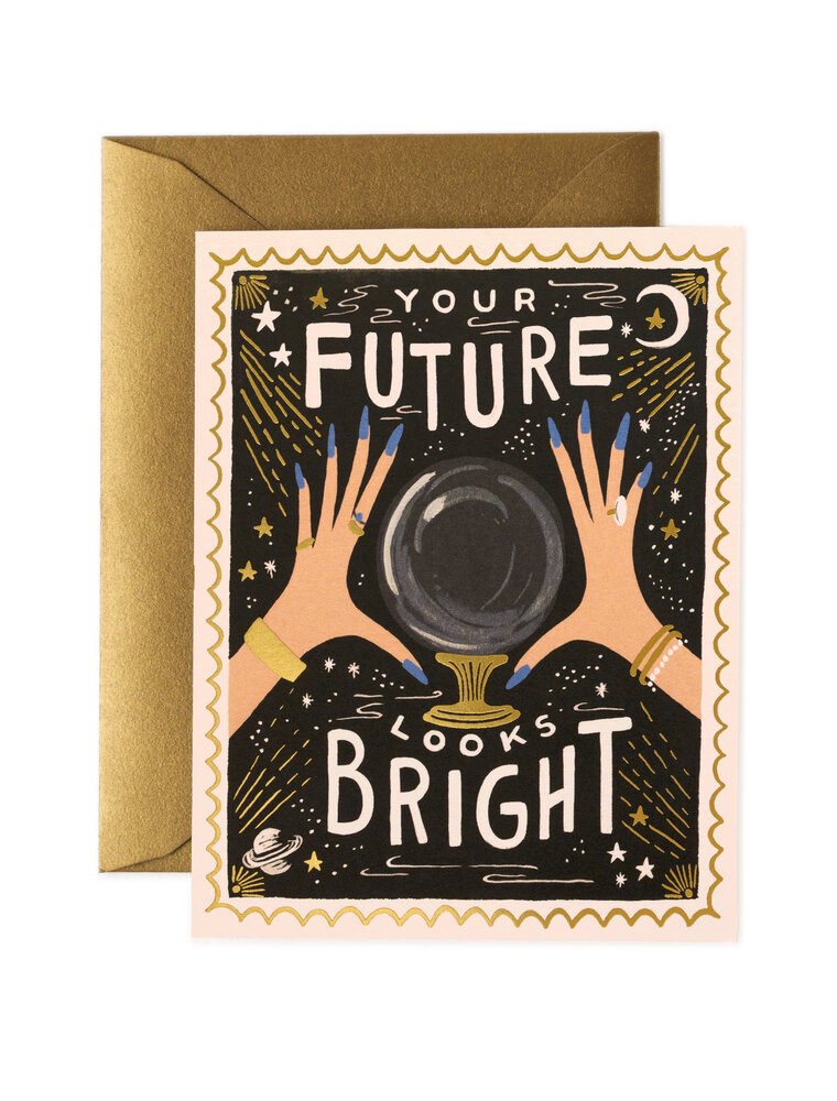 RIFLE PAPER COMPANY Your Future Looks Bright Card