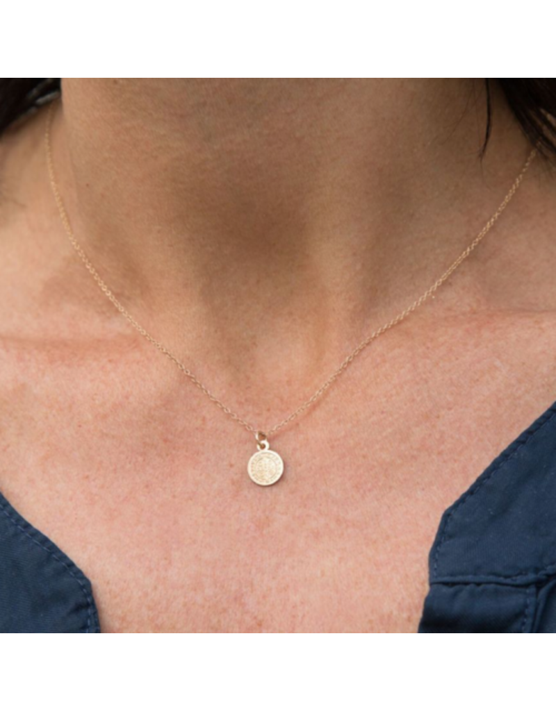 ENEWTON DESIGN Gold 16" Necklace - Small Blessing Charm