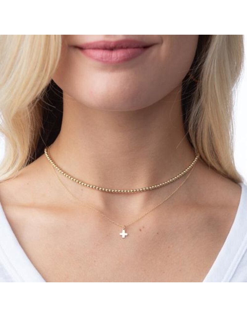 ENEWTON DESIGN Gold 16" Necklace - Small Signature Cross Necklace