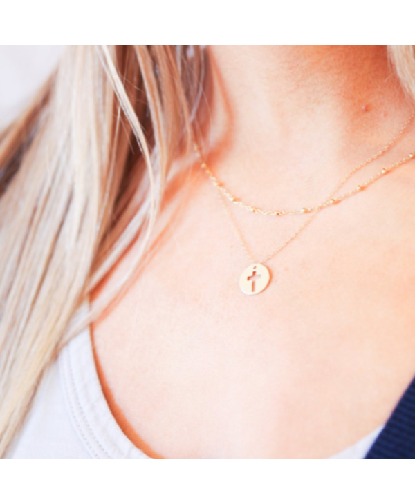 Blessed Charm Gold Necklace