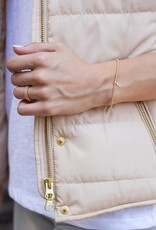 ENEWTON DESIGN Classic 2mm Bead Bracelet - Gold Initial Charm