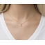 Gold 16" Necklace - Classic Initial