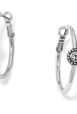 BRIGHTON Twinkle Medium Hoop Post Earrings