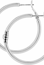 BRIGHTON Twinkle Medium Hoop Post Earrings