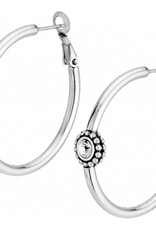 BRIGHTON Twinkle Medium Hoop Post Earrings