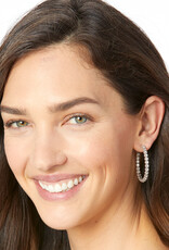 BRIGHTON Twinkle Splendor Medium Hoop Earrings
