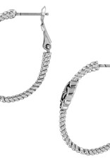 BRIGHTON Interlok Knot Rope Hoop Earrings